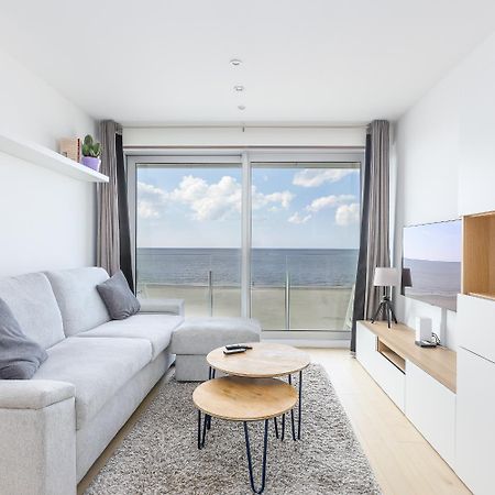 Studio Met Frontaal Zeezicht Middelkerke Exterior foto