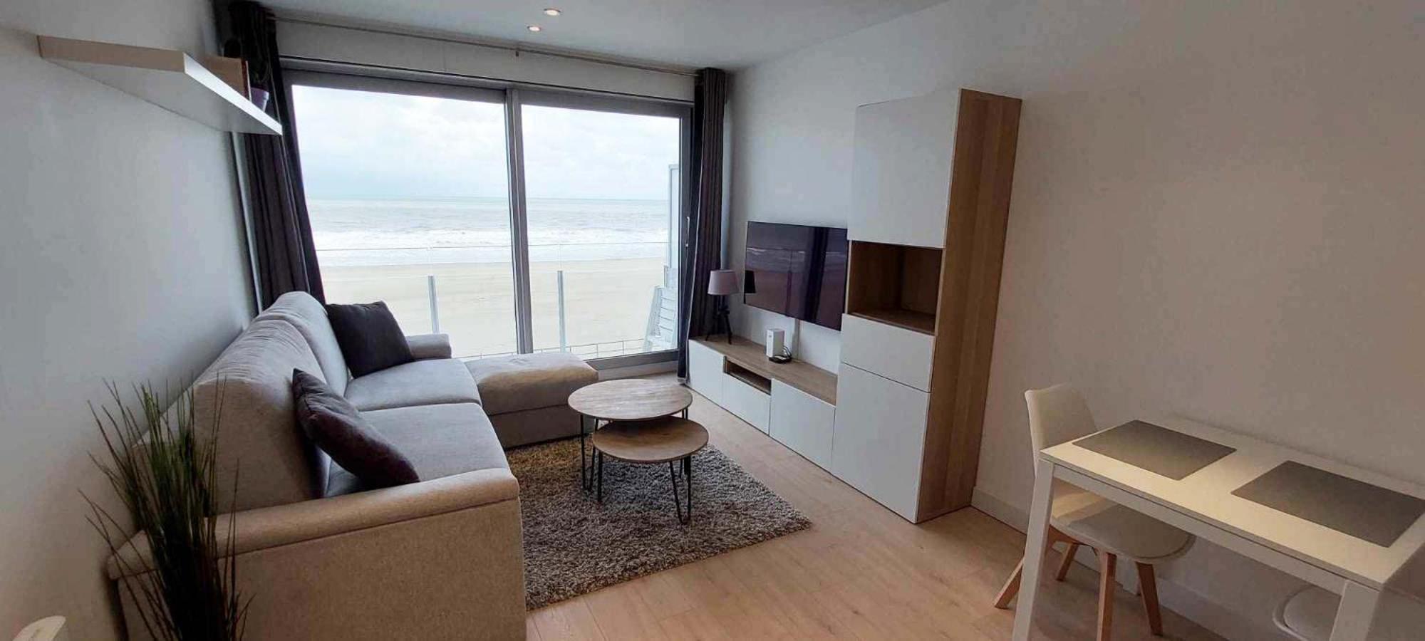 Studio Met Frontaal Zeezicht Middelkerke Exterior foto